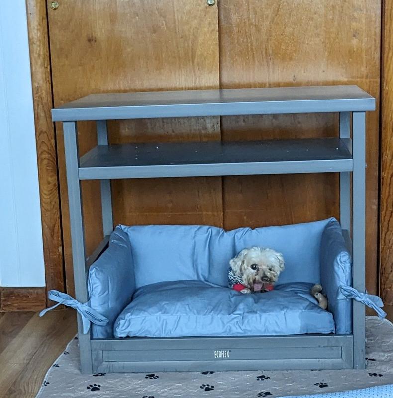 Dog bed nightstand hotsell