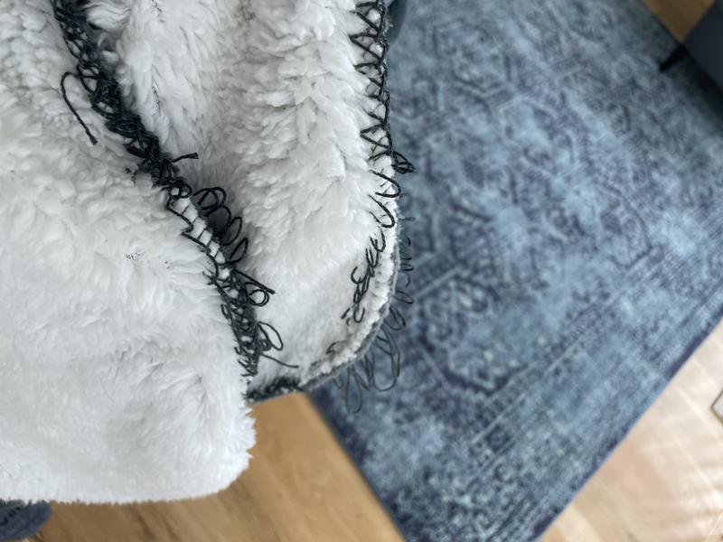 unravelling out of the package.