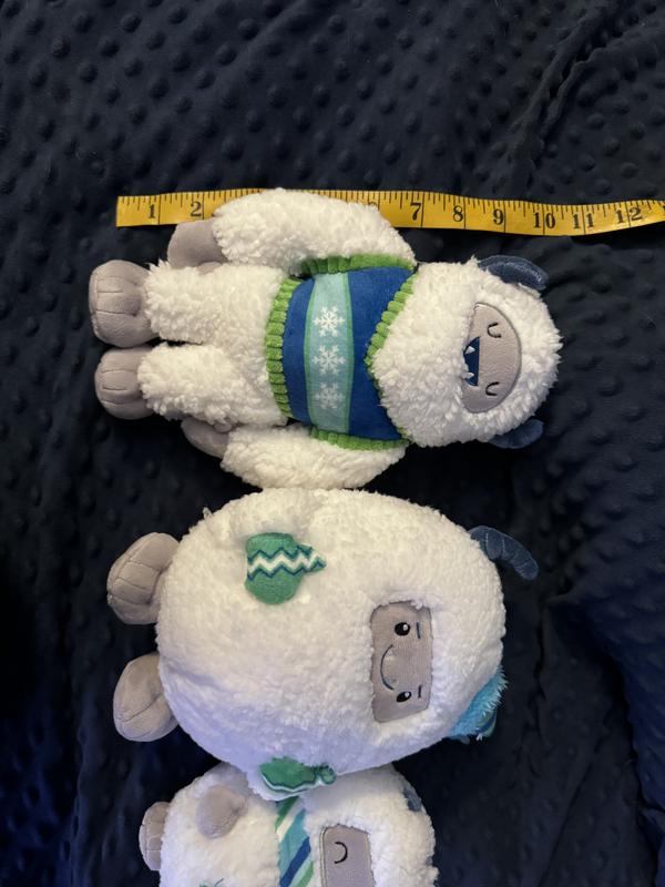 Frisco Holiday Friendly Yetis Plush Squeaky Dog Toy