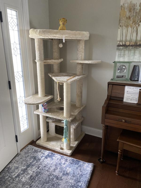 FRISCO 65-in XXL Heavy Duty Cat Tree, Gray - Chewy.com