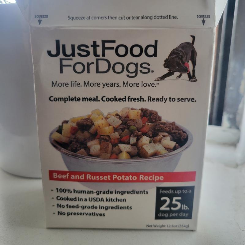 JUSTFOODFORDOGS Pantry Fresh Beef & Chicken Variety Pack Fresh Dog Food