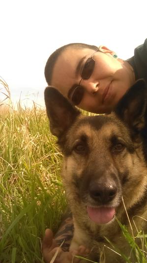 Me and my fishing buddy