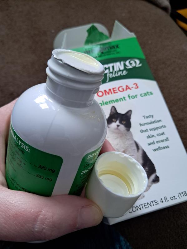 NUTRAMAX Welactin Omega-3 Fish Oil Liquid Skin Coat Supplement