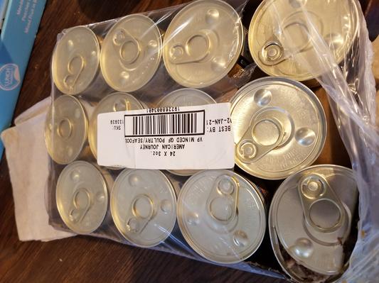 American Journey Poultry & Seafood 24-can case 06/14/18