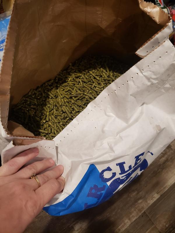 Feed inside bag