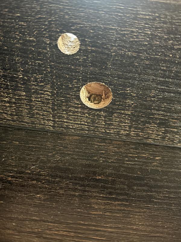 These don’t have enough clearance to screw them in.