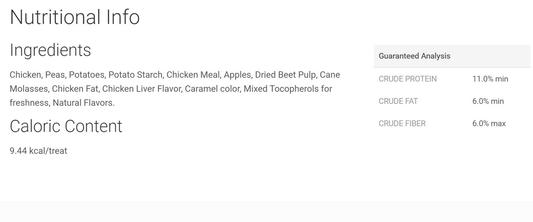 Treats Nutritional Information