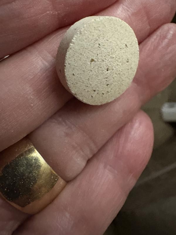 Size of the chewable pill