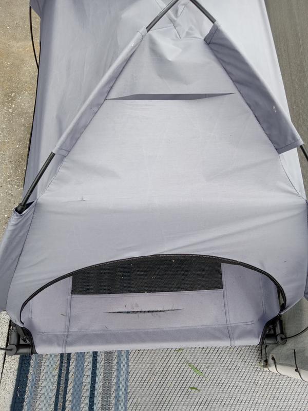 Sunbed with Canopy Issue