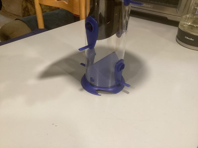 Bird feeder damaged.