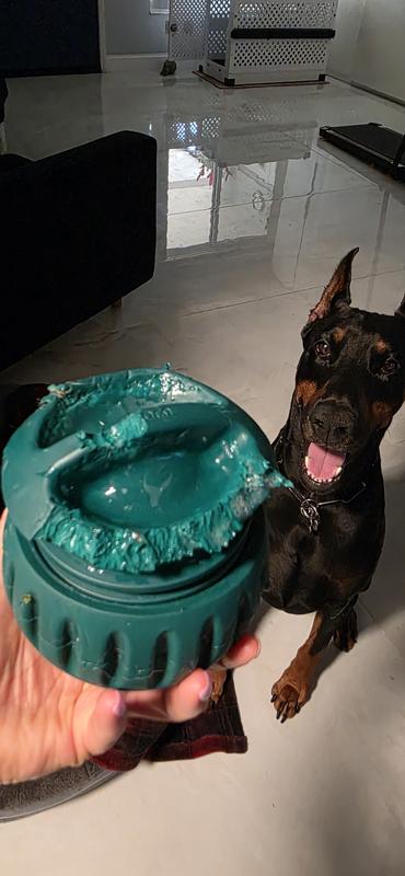 WOOF Party Pupsicle Duurzaam Interactief Hondenspeelgoed Tegen Verveling Vuilvrij Ontwerp Verjaardagscadeaus Voor Honden Speelgoed Grote Buddy Blue 3250398078