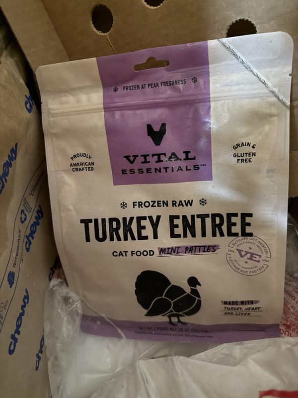 The food was packaged nicely. Food still frozen upon arrival.