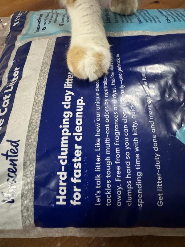 FRISCO MultiCat Unscented Clumping Clay Cat Litter, 20lb bag
