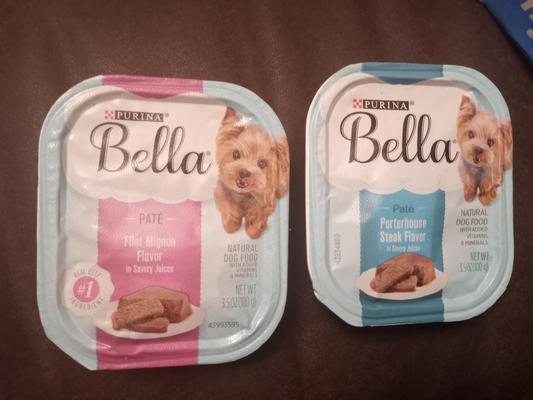 Product Reviews for PURINA BELLA Small Breed Filet Mignon Flavor in Savory  Juices Dog Food Trays