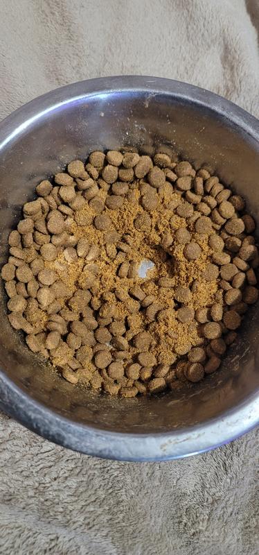 Last quarter of the bag is crunched all up