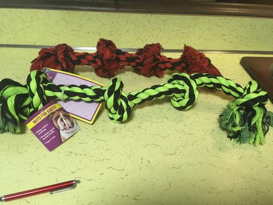 Original toy & new one from Chewy