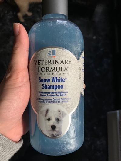 Snow white hot sale shampoo dogs