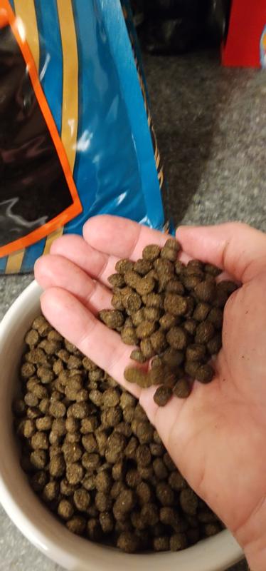 small kibble makes it easy to for my puppy to eat.