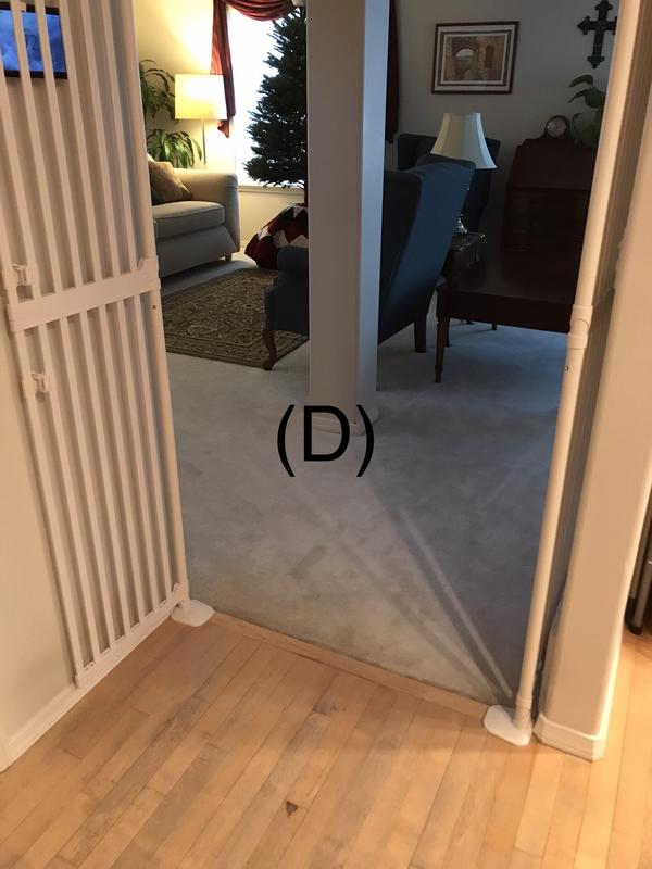 Gates open separately both ways if desired.