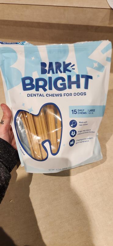 Resealable bag to keep chews fresh