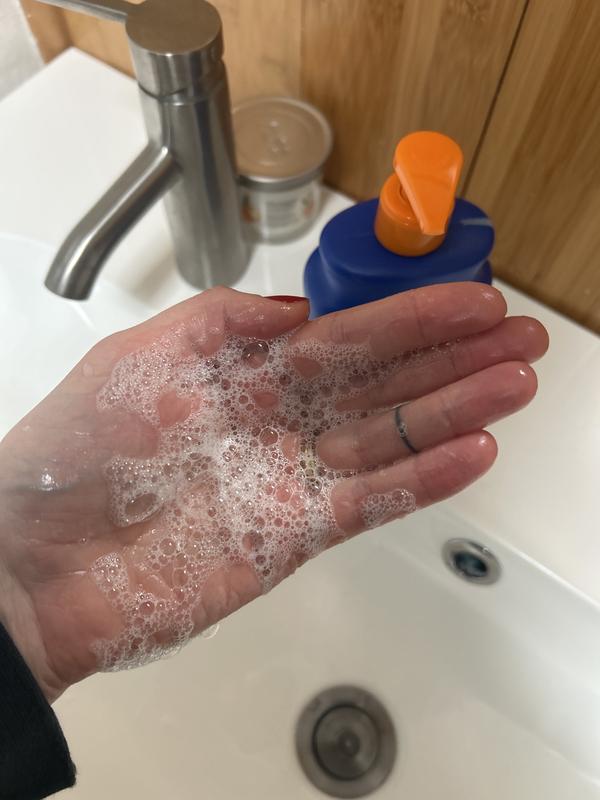 Suds well so you know you’re getting a good clean