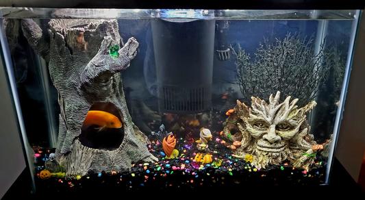 Creepy fish tank decorations best sale