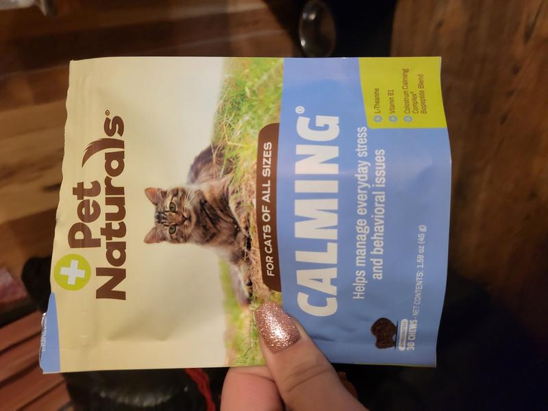 Pet naturals store calming for cats