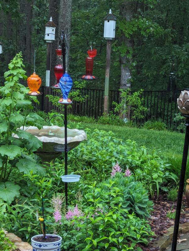 Hummingbird landscape feature