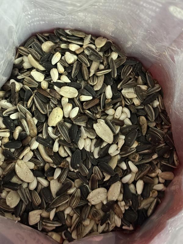 The contents are clean and not full of wasted seed shells.