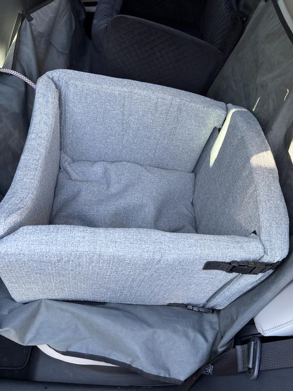 Bed all put together without dog in it