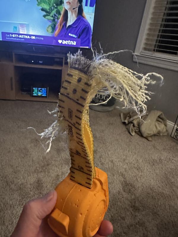 Definitely not for aggressive chewers!