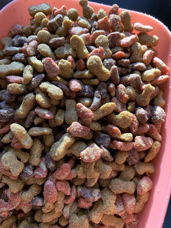 Multi-colored crunchies