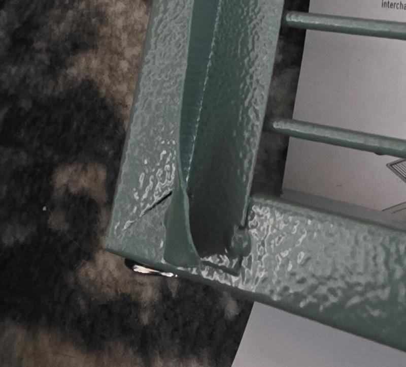 Damaged when opened!