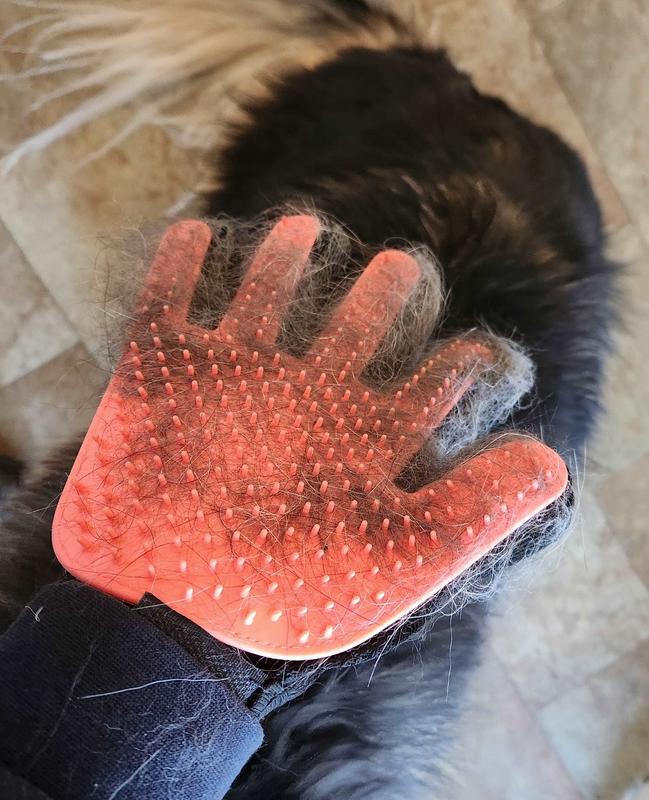 Glove with Hair