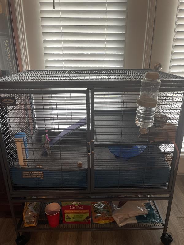 Product in my “MidWest Critter Nation Deluxe Small Animal Cage, Single Story“