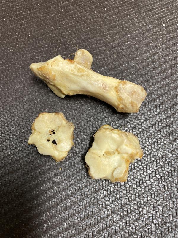 BONES & CHEWS Made in USA Beef Hock Bone Dog Treat, 2 count