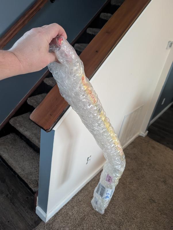 This is how Chewy packaged it and Fed Ex delivered it. Both pretty poor job by both parties.