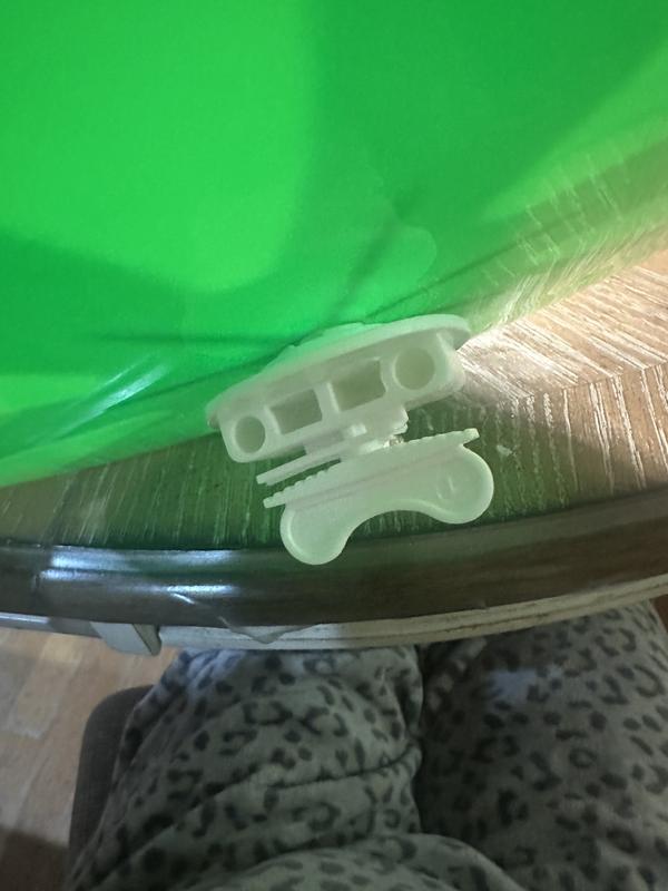 Broken part of the wheel