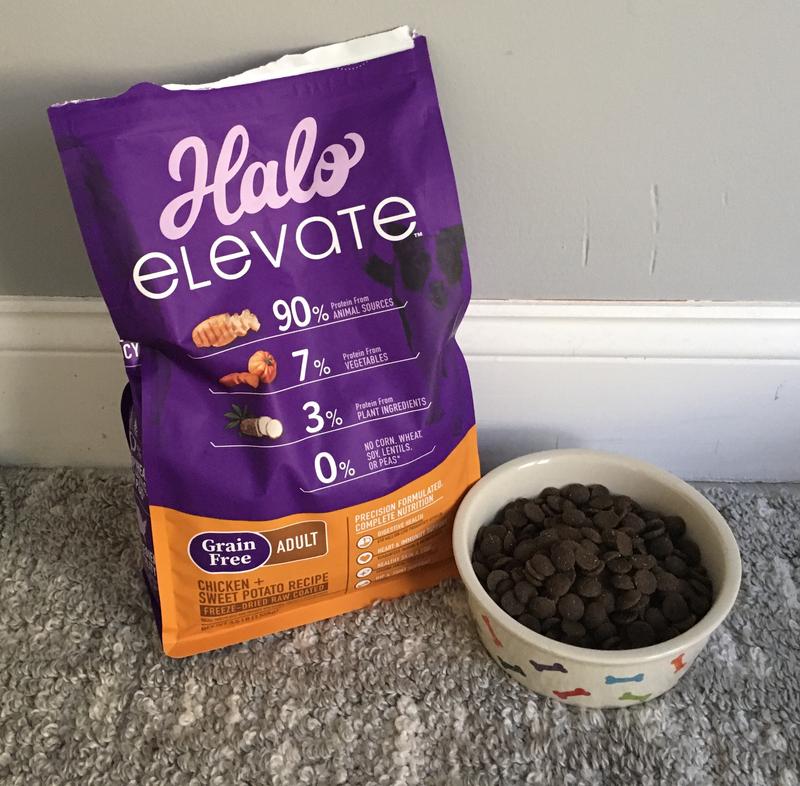 Halo Elevate kibble