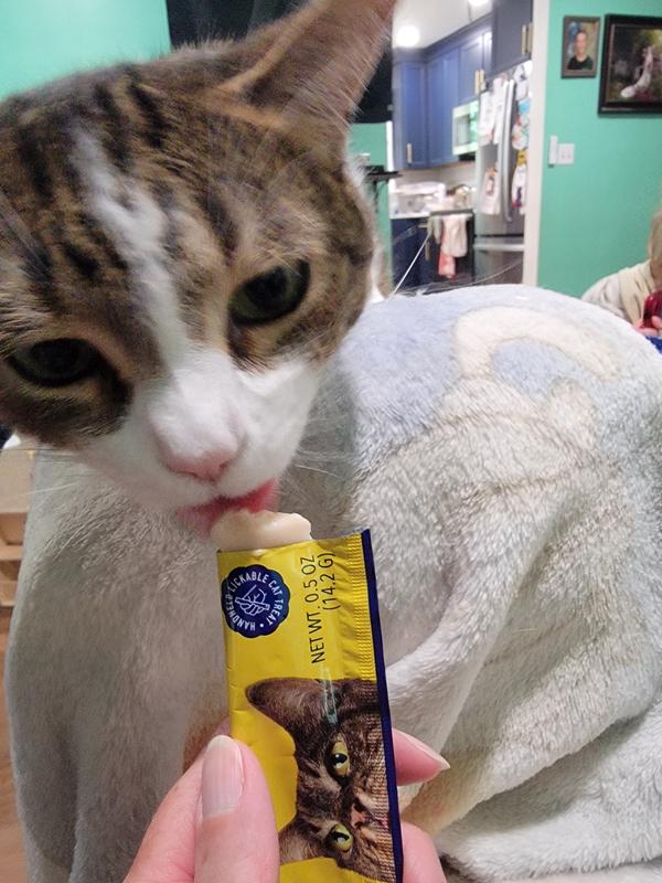 Product is more firm as you squeeze it out of the tube