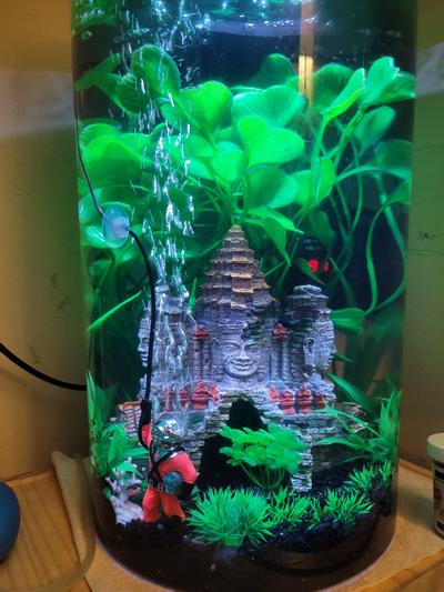 激レア　PENN PLAX ACTION AERATING MONSTER　２点 PENN-PLAX Action Air Diver with Hose Aerating Aquarium