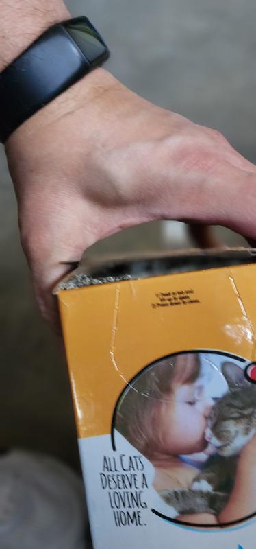 No clear plastic wrap.