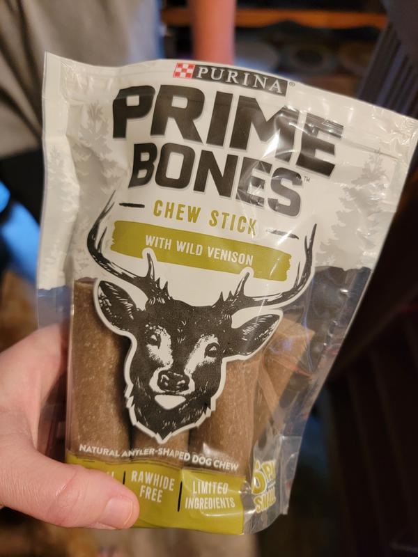 Prime Bones Chew Stick With Wild Venison for Medium Dogs