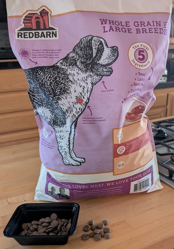 What the kibbles look like