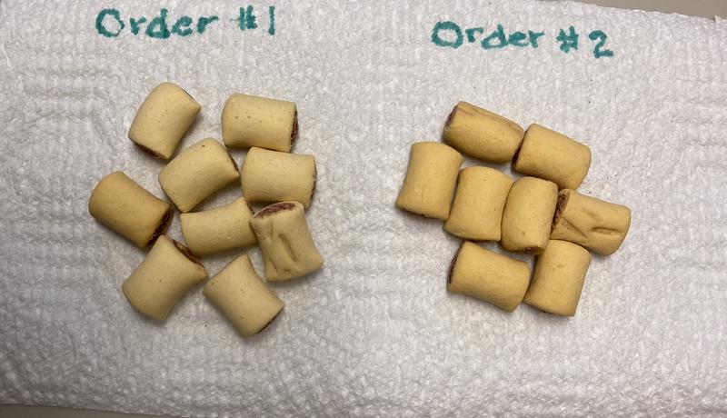 Same product, different containers.