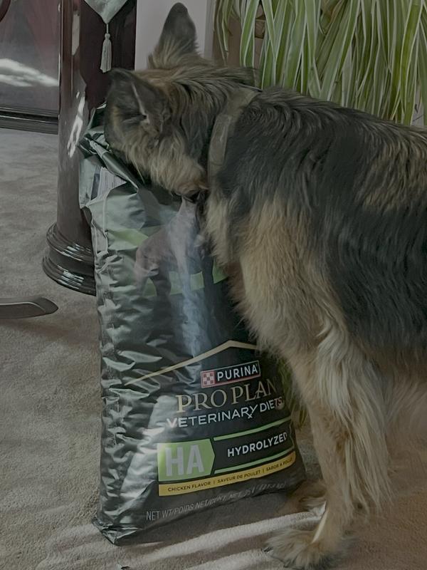 PURINA PRO PLAN VETERINARY DIETS HA Hydrolyzed Chicken Flavor Dry Dog Food,  25-lb bag - Chewy.com