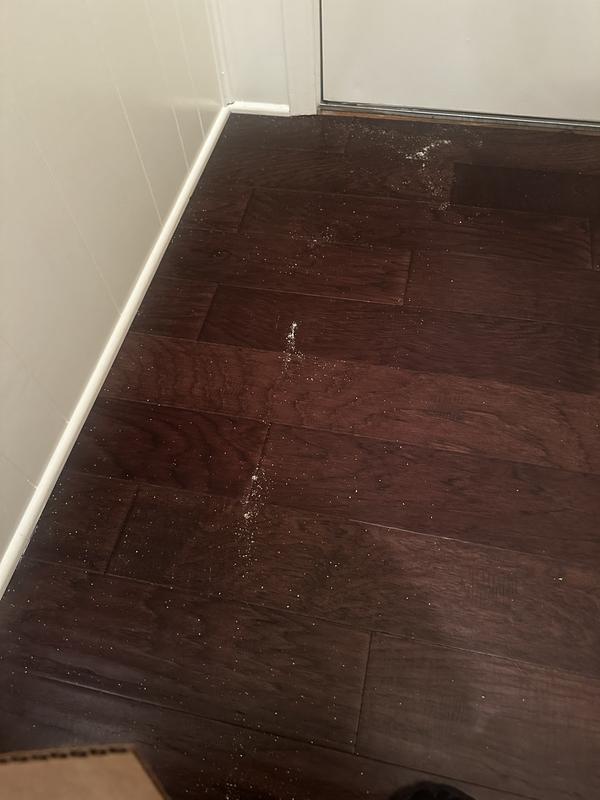 My floor when I move the box.