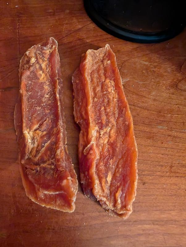 This is supposed jerky you sent