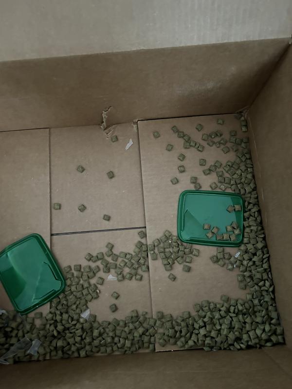 Why would you put a single piece of brown paper over the contents?  Makes zero sense