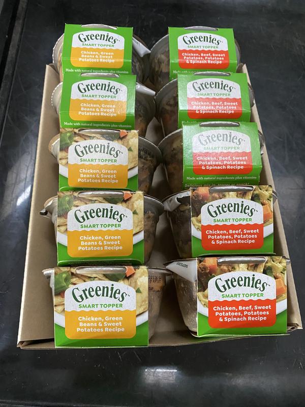 GREENIES Smart Topper Chicken with Green Beans & Beef Pack Immune